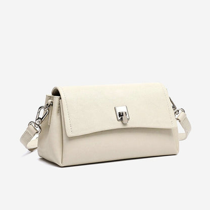 Featherlight Pebbled Genuine Leather Pillow Clutch Bag