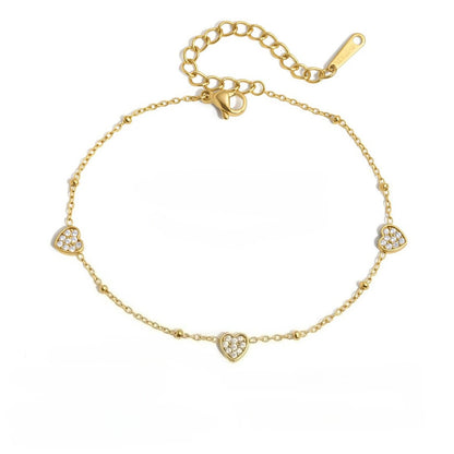Modern Luxury Delicate Pavé Station Bracelet