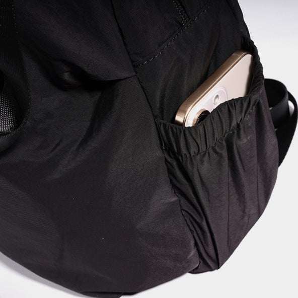 Urban Nylon Spacious Capacity Zipper Backpack