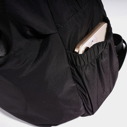 Urban Nylon Spacious Capacity Zipper Backpack