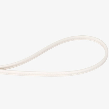 Refined Vegan Eco-Leather Mini Crossbody Bag with Lovely Charm