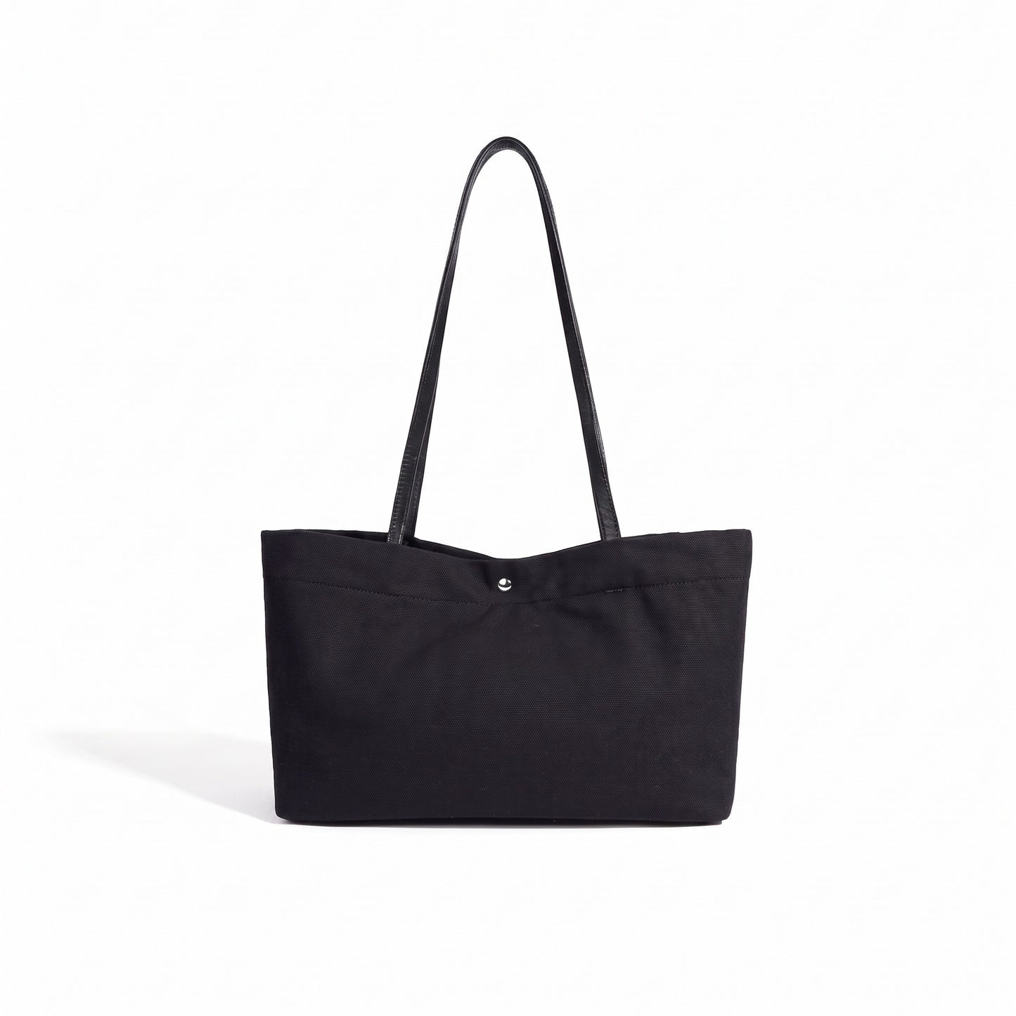Lässige Tote-Clutch aus Leinen-Canvas
