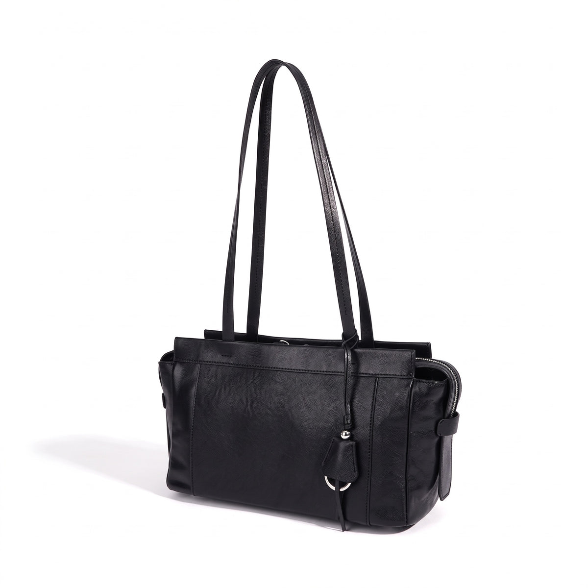 Zeitlose Clutch aus geschmeidigem Echtleder