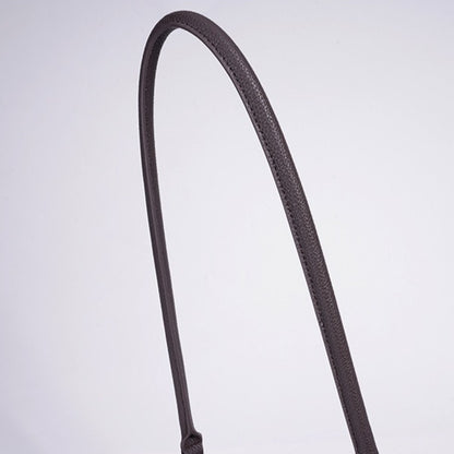 Quiet Luxe Pebbled Genuine Leather Winged Flap Tote Clutch Bag