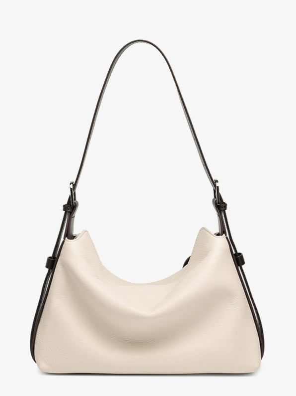 Anspruchsvolle Silhouette Handtasche aus echtem Leder zum Umhängen