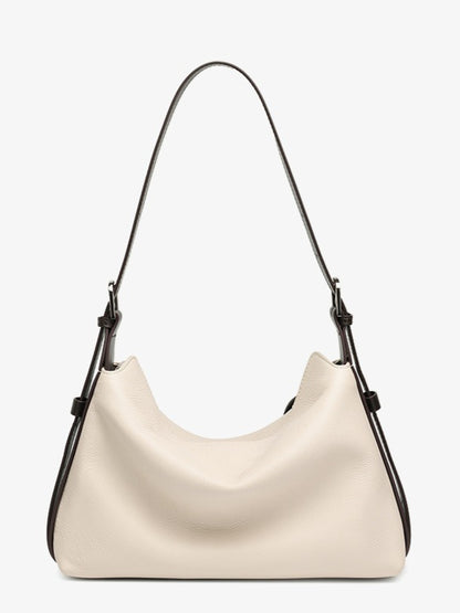 Anspruchsvolle Silhouette Handtasche aus echtem Leder zum Umhängen