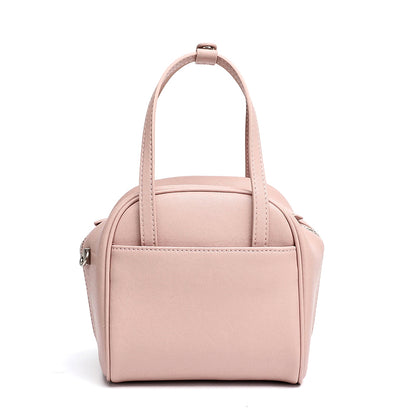 Geantă clutch Boston mini, mică și șic, din piele naturală, cu accesoriu jucăuș în formă de stea