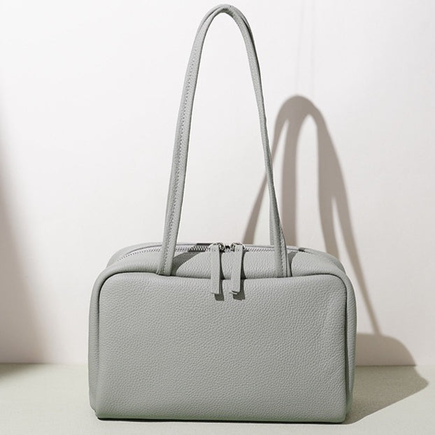 Minimalist Sleek Genuine Leather Clutch Bag