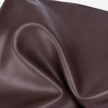 Bolso hobo clásico moderno de gran capacidad de cuero ecológico vegano