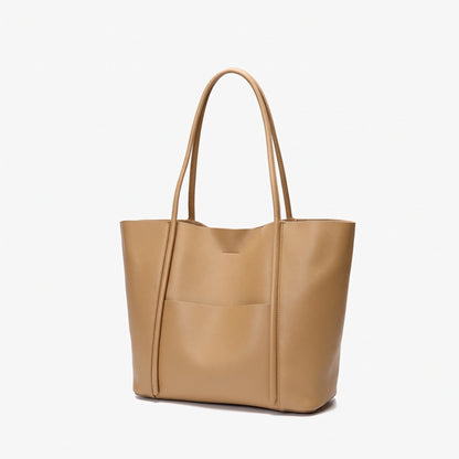 Borsa Tote Estiva da Donna in Vera Pelle