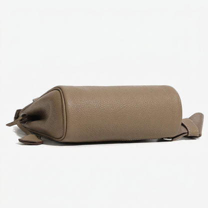 Minimalist Genuine Leather Sling Chest Bag