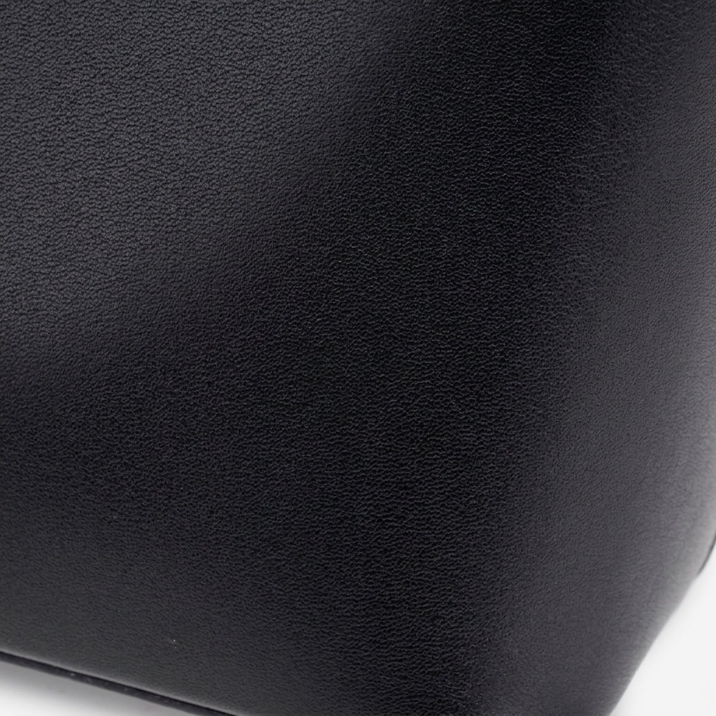 Vintage vegane Eco-Leder Bucket Clutch Tasche