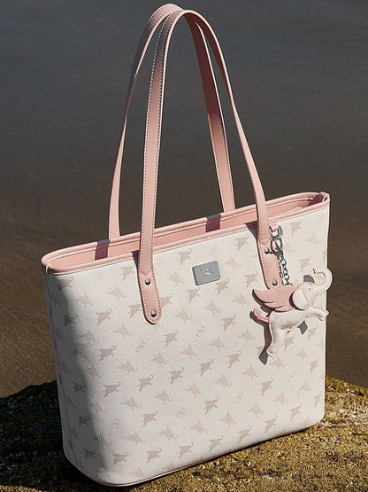 Sac à main épaule fourre-tout monogramme vintage de luxe grand éléphant volant