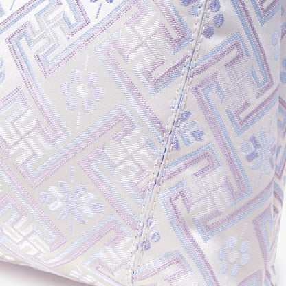 Artisanal Geometric Vegan Eco-Leather Hobo Chain Bag