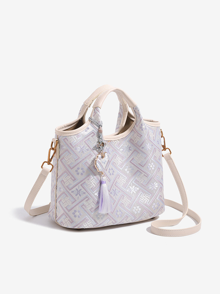 Muted Gentle Vegan Eco-Leather Mini Tote Clutch Bag