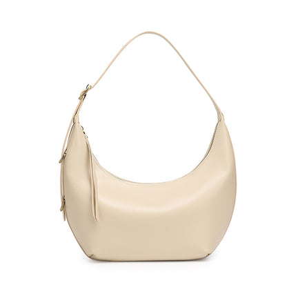 Borsa hobo di nicchia senza tempo in vera pelle con patina unica cerata a olio