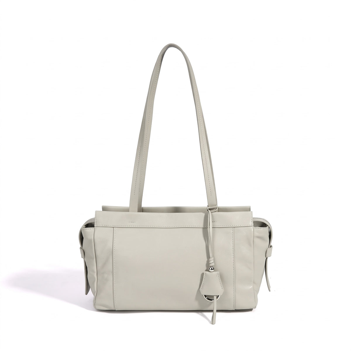 Zeitlose Clutch aus geschmeidigem Echtleder