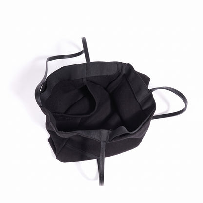 Geantă clutch tote minimalistă din in, cu design lejer