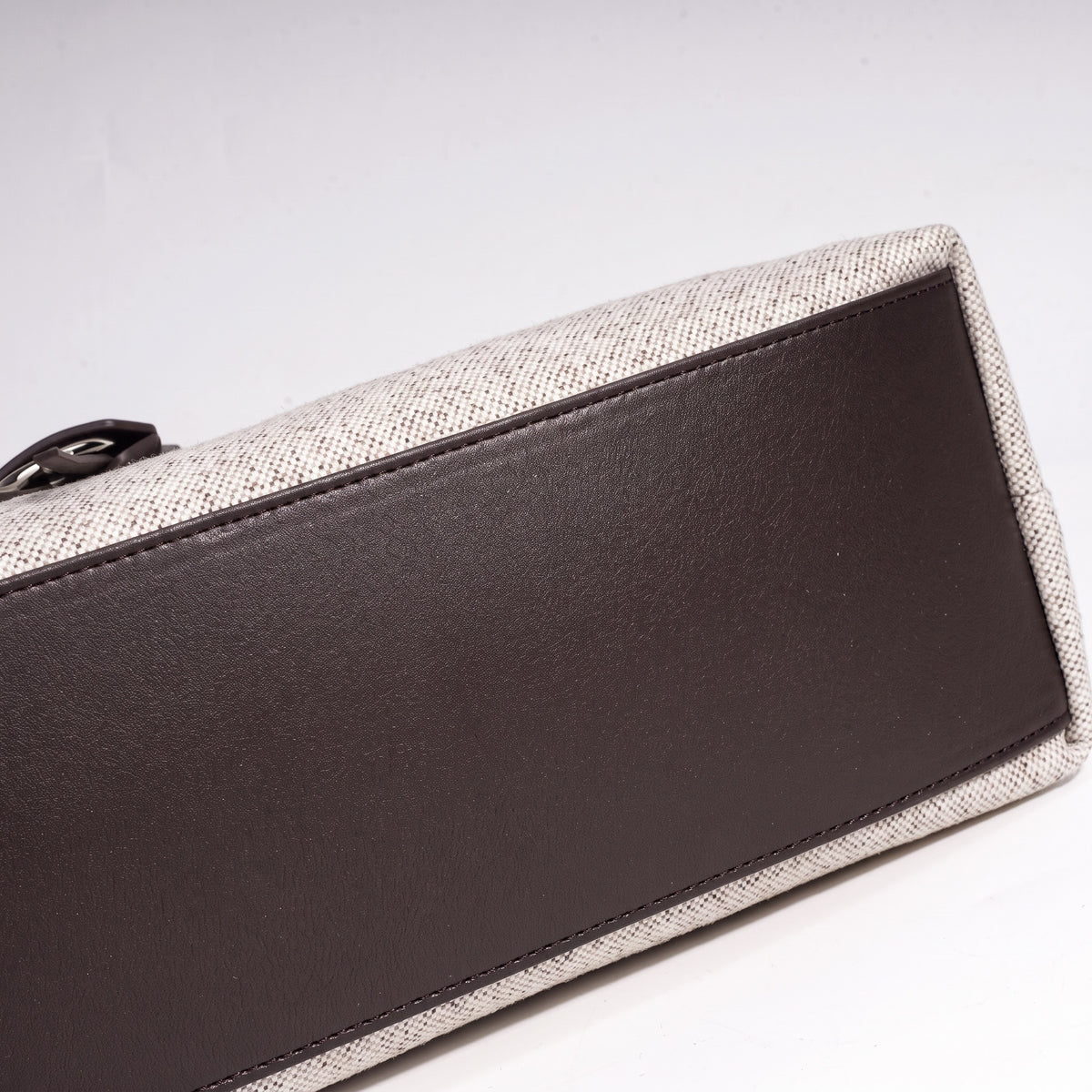 Mellow Canvas Spacious Flap Clutch Bag