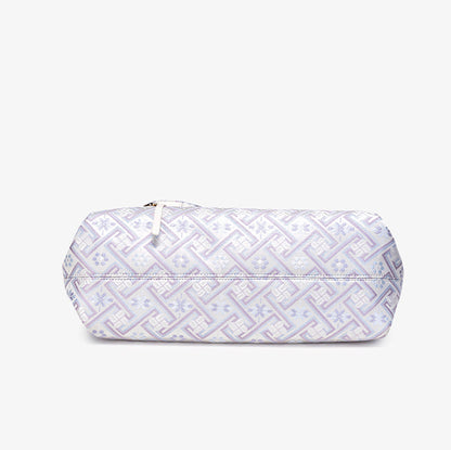 Opulent Brocade Texture Vegan Eco-Leather Tote Shoulder Bag