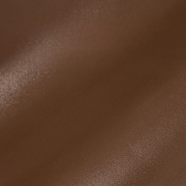 Minimalist Vintage Genuine Leather Baguette Saddle Bag