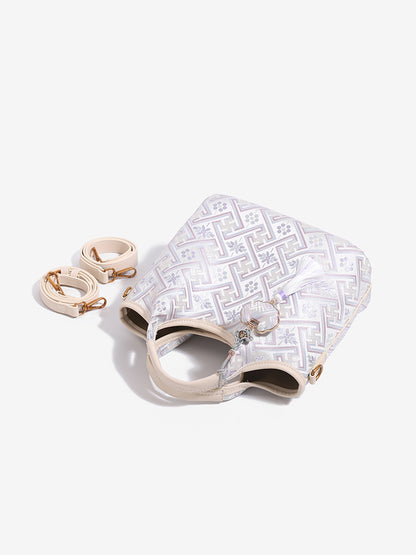 Muted Gentle Vegan Eco-Leather Mini Tote Clutch Bag