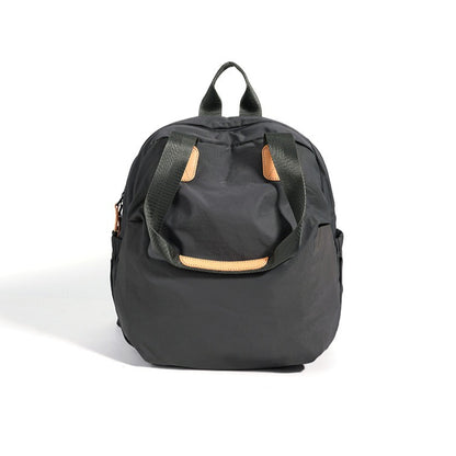 Urban Nylon Spacious Capacity Zipper Backpack