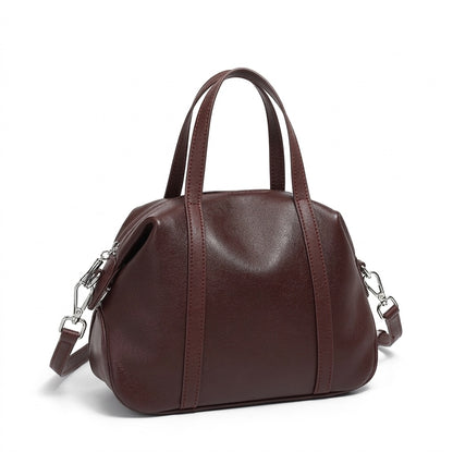 Women’s Genuine Leather Boston Pillow Bag