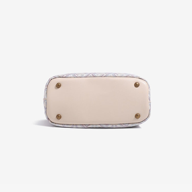 Muted Gentle Vegan Eco-Leather Mini Tote Clutch Bag