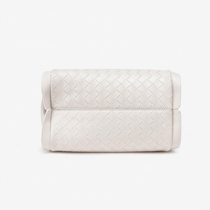 Sac pochette fourre-tout tressé intemporel en cuir écologique végan