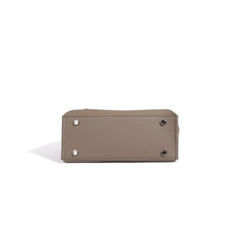 Slouchy Supple Genuine Leather Flap Messenger Clutch Bag