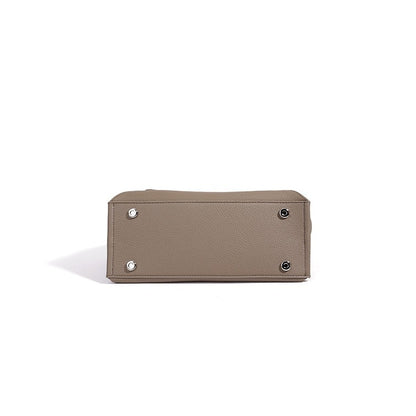 Slouchy Supple Genuine Leather Flap Messenger Clutch Bag