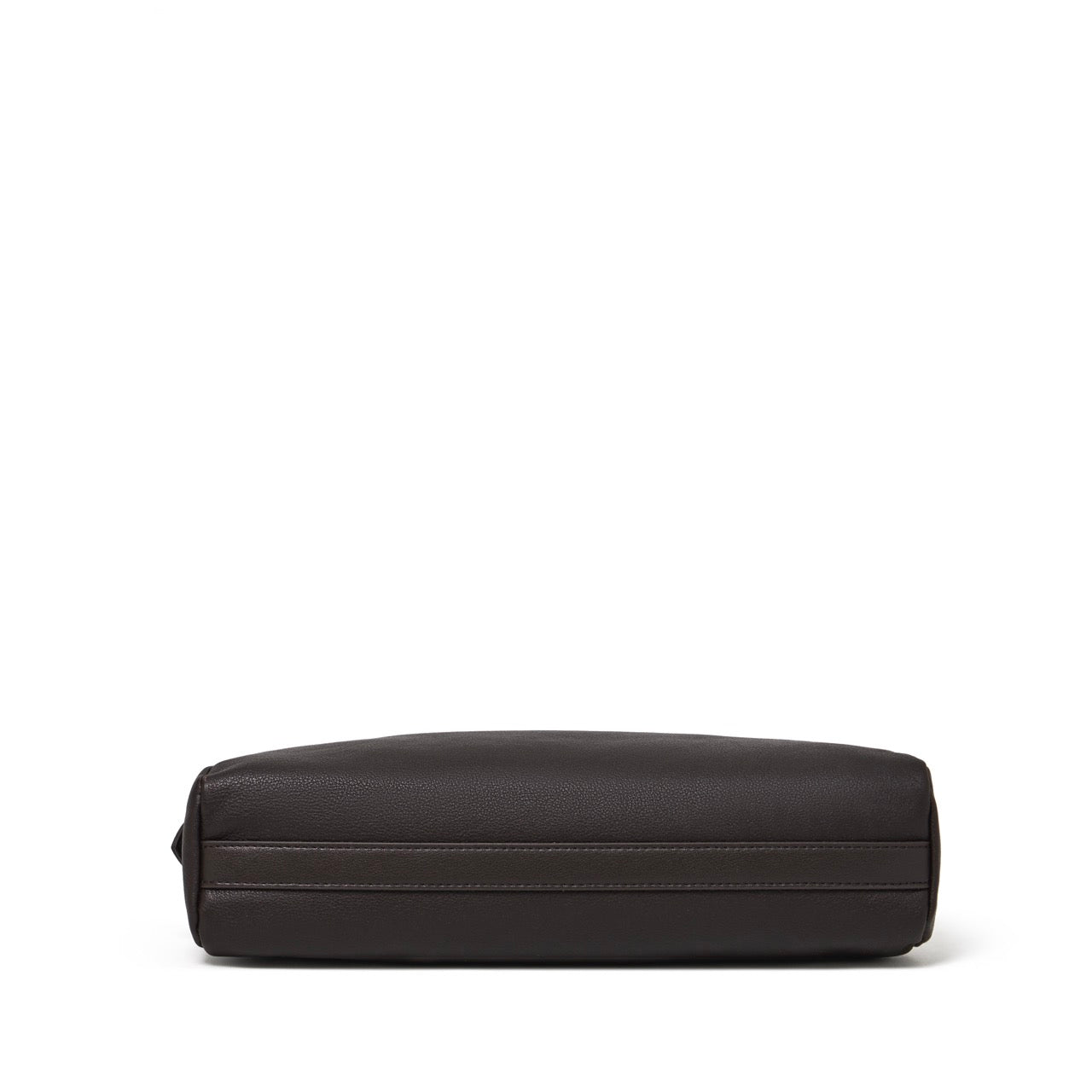 Sac pochette Boston en cuir véritable défini