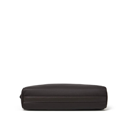 Sac pochette Boston en cuir véritable défini