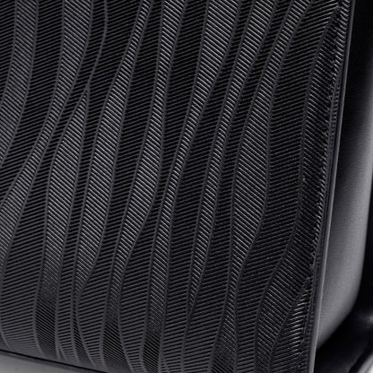 Vivid Wave Texture Vegan Eco-Leather Clutch Bag