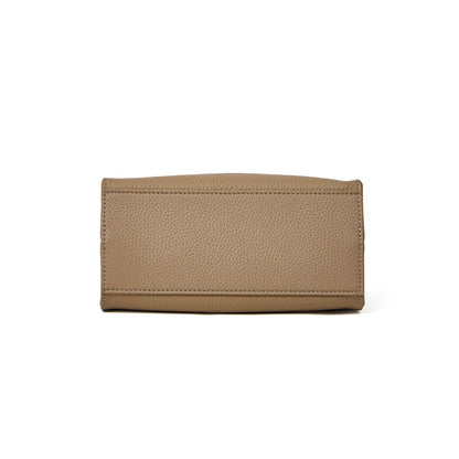 Borsa classica a secchiello chic in vera pelle per tutti i giorni, a tracolla