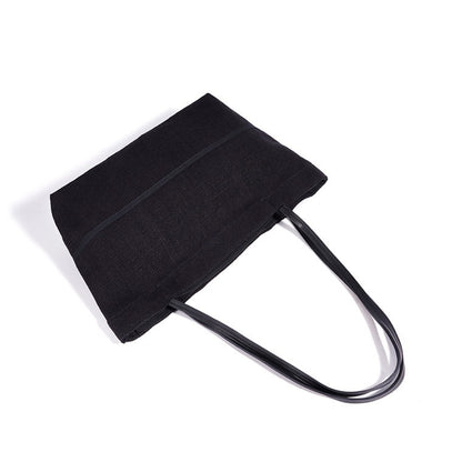 Minimalist Effortless Linen Tote Clutch Bag