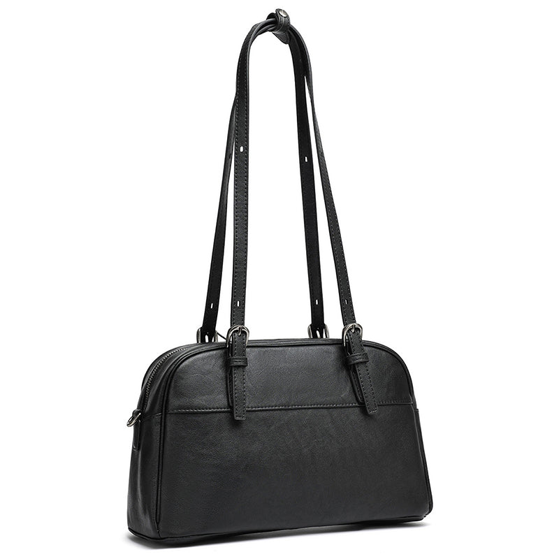 Mellow Rustic Genuine Leather Boston Clutch Bag