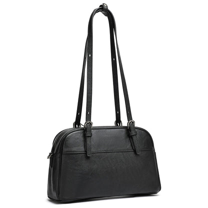 Mellow Rustic Genuine Leather Boston Clutch Bag