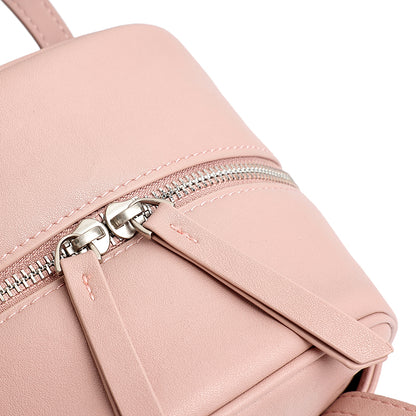Geantă clutch Boston mini, mică și șic, din piele naturală, cu accesoriu jucăuș în formă de stea