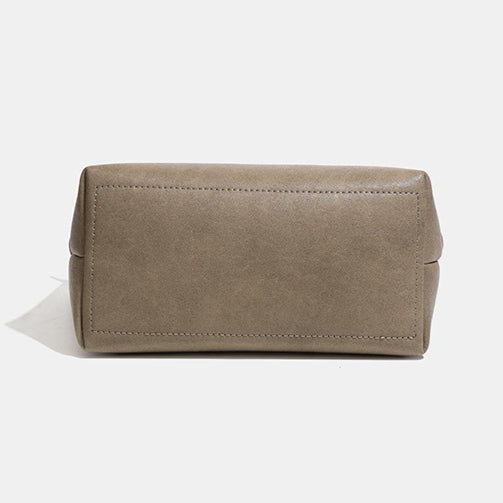 Heritage Genuine Leather Slouchy Clutch Dumpling Bag