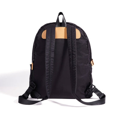 Minimalist Nylon Spacious Capacity Zipper Backpack