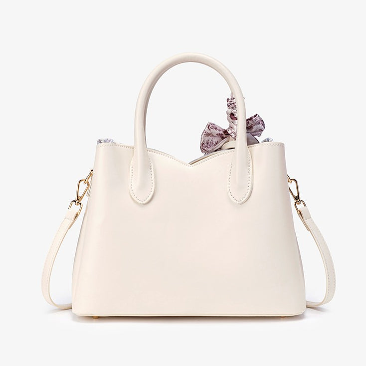 Elegant Traditional Brocade Vegan Eco-Leather Tote Clutch Bag