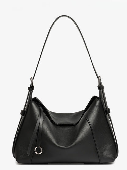 Anspruchsvolle Silhouette Handtasche aus echtem Leder zum Umhängen