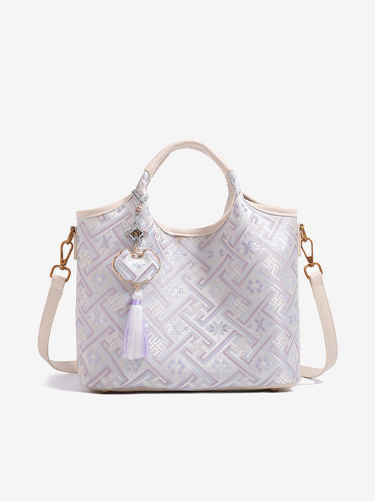 Muted Gentle Vegan Eco-Leather Mini Tote Clutch Bag