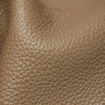 Nonchalant Lychee-Grain Genuine Leather Crossbody Hobo Bag