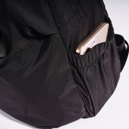 Urbaner geräumiger Nylon-Rucksack mit Reißverschluss