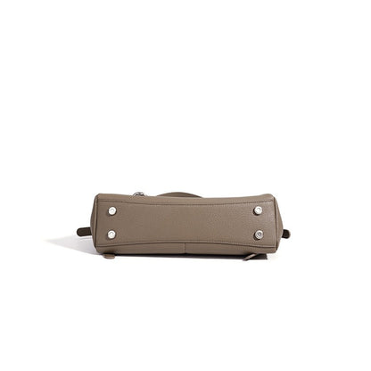 Mellow Pebbled Genuine Leather Flap Clutch Bag with Coin Pouch