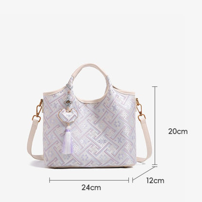 Muted Gentle Vegan Eco-Leather Mini Tote Clutch Bag