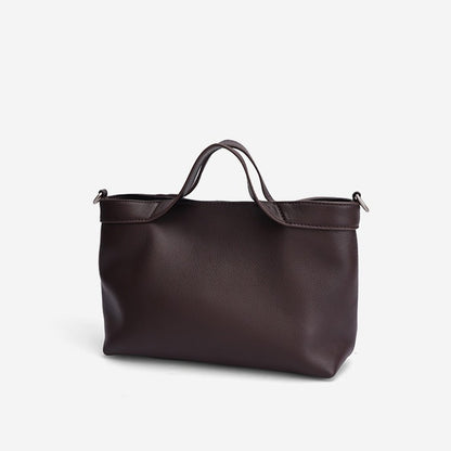 Sand Dune Mini Tote Genuine Leather Clutch Bag